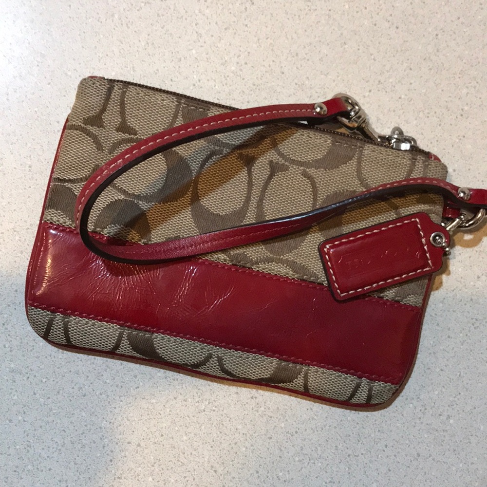 Coach wristlet